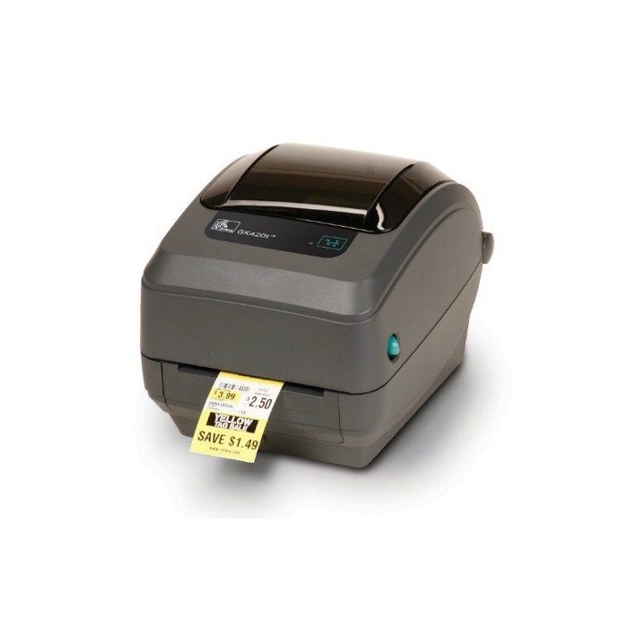 斑马GK420t Plus 条码打印机-Zebra高性能医疗桌面打印机
